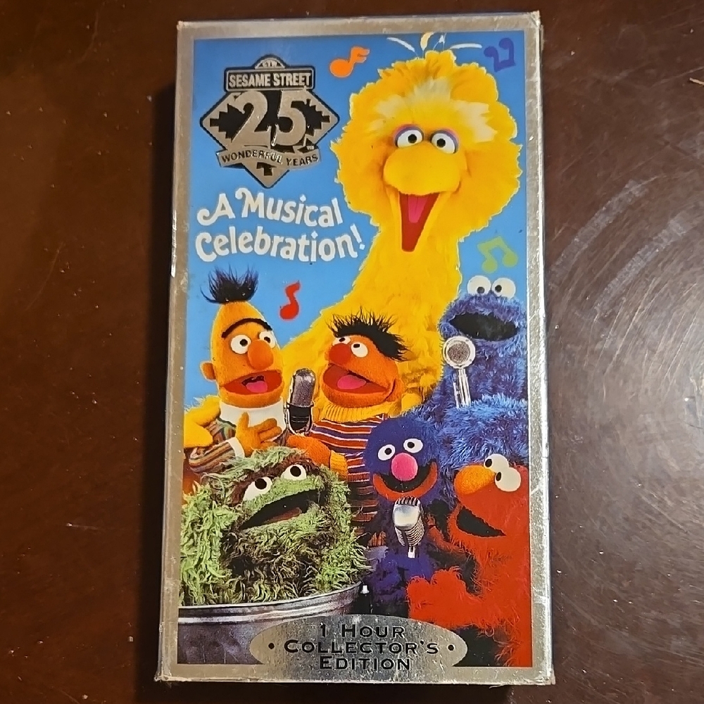 Sesame Street 25th Anniversary Musical Celebration VHS